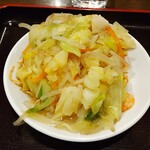 六明閣 - 副菜：皿うどん