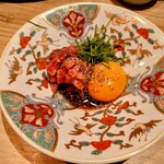 炭火焼肉 肉の匠 ひうち - ユッケ