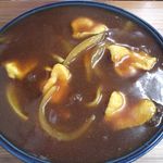 翁そば - カレーそば旨い！