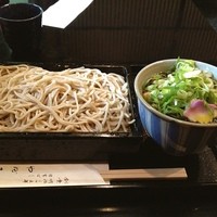 日本橋 やぶ久 - 九条ねぎせいろ、美味