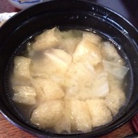 春草 - 魚の出汁が良く効いた味噌汁
