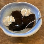 寿司割烹今井 - デザートの珈琲ゼリー
