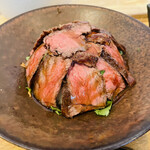 Hashibami - 国産牛ステーキ丼定食