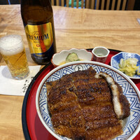 鰻う おか冨士 - 上うなぎ丼。超絶サティスファクション