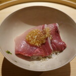 温石 - 鰤ごはん、葱醤油