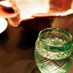 色がちょっとついてる日本酒