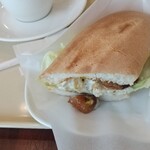 DOUTOR COFFEE - ミラノサンドイッチc照り焼きチキンハニーロースト＆生姜