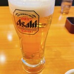 ステーキ宮 - 生ビール￥590