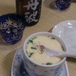Yuki Sushi - 茶碗蒸しにはコーンが入っていて面白い食感