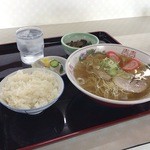 花ぞの食堂 - 拉麺セット@550