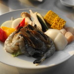 山手十番館 - 2013年7月　特注のシーフードセット