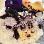 サカノウエカフェ - ドライ杏お砂糖漬けがしっかり甘めでグミかと思った笑