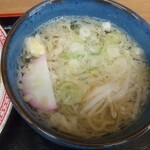 武蔵屋食堂 - 半素ラーメン