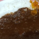 武蔵屋食堂 - カレーライスアップ