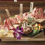 炭火焼肉 朱苑 - 料理写真:和牛一頭盛合せ（和牛320ｇ）