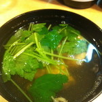 割烹くずし 徳多和良 - あら汁　315円