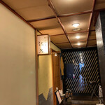 かっぽう庵 江上 - お店はビル堂島タウン1階の突き当たり♪