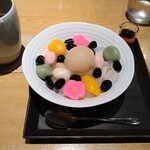 サントリー美術館 shop×cafe - 季節の麩あんみつ〈黒豆〉