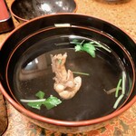 相川屋 - 肝吸い付きです