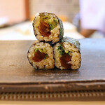 松寿司 - 干瓢と花ワサビ