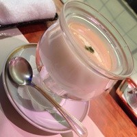 蟹遊亭 名古屋店 - 冷たいコーンスープ