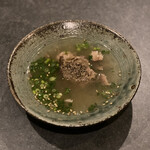 完全個室焼肉ITADAKI - 牛タンスープ