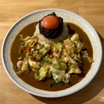 吉田カレー  - ミックス 小・アチャールダブル