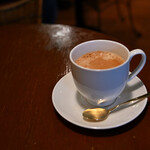 コーヒー ロード - 【モーニングA バタートーストセット＠税込630円】泡立ちコーヒー(苦め)