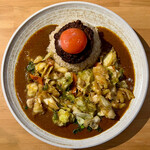 吉田カレー  - ミックス 小・アチャールダブル