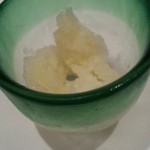 VIA Brianza - ローマ風オレンジレモンラム酒のシャーベット：ポンケ