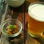 スパイスカフェ - ランチビール（小）（４００円）