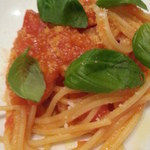 VIA Brianza - 〆のパスタ　「甘いトマトのスパゲティ」