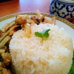 シャンタイレストラン - ごはんは日本米