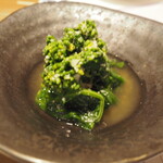 手打蕎麦 ふじや - 菜の花辛子和え