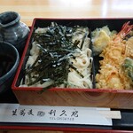 利久庵 - 天ざるきしめん