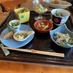 わがまんま - 料理写真:この日のランチの惣菜達(ﾟoﾟ;;