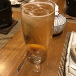 連根屋 - 梅酒ソーダ割
