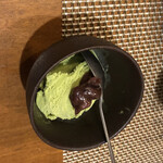 連根屋 - 抹茶アイス