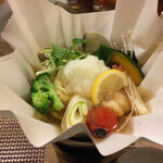 連根屋 - 鱈と野菜のおろし煮鍋