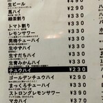 立呑み晩杯屋  - 通常\250のチュウハイ