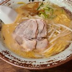 ラーメン 力丸 - 力丸みそラーメン850円