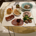 中国料理 「王朝」 ヒルトン東京ベイ - 前菜の盛り合わせ