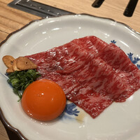 和牛料理 一石三鳥 - サーロインユッケ