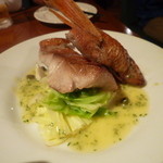 イタリアンバル UOKIN - 金目鯛のポアレ