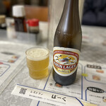 レストランばーく - 瓶ビール（中瓶）¥550
