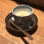 炭焼 おかげさん - 薩摩芋の冷製ポタージュ