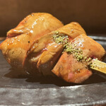 炭焼 おかげさん - 熊野地鶏白肝