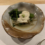 Oomiya Uoshun - シラウオと菜の花のお浸し