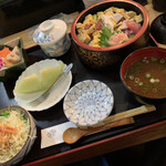 河木寿司 - ちらし寿司ランチ800円