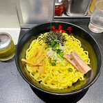 東京油組総本店 - 「油そば大盛り」¥880＋「柚子胡椒」¥0